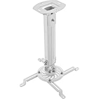 Los mejores  - deleyCON Soporte para Proyectores Universal +-15° Inclinable 360° Giratorio hasta 13-5Kg Altura Ajustable 380mm-580mm…